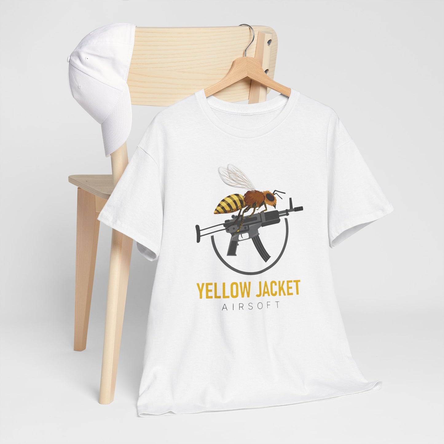 MP5 with a Yellow Jacket (T-shirt)