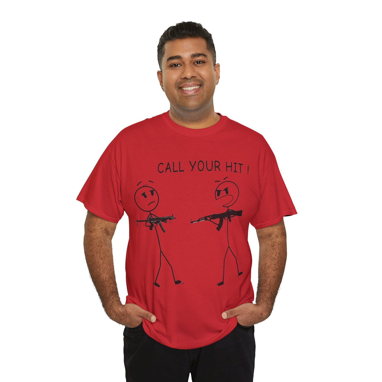 Stick Figure “Call Your Hit!” (T-shirt)