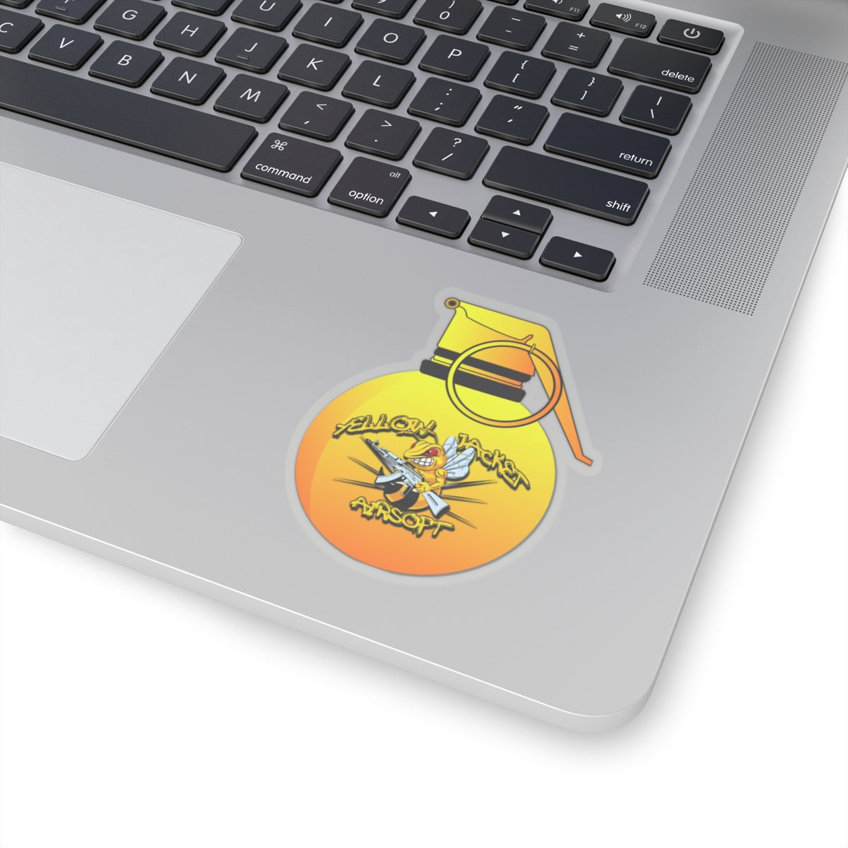 Yellow Jacket Airsoft Grenade (Kiss-Cut Stickers)