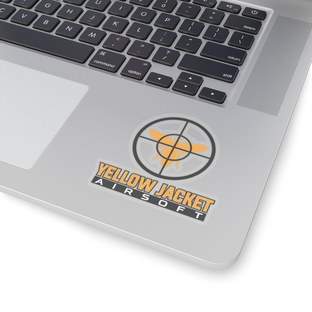 Yellow Jacket Airsoft Target (Kiss-Cut Stickers)