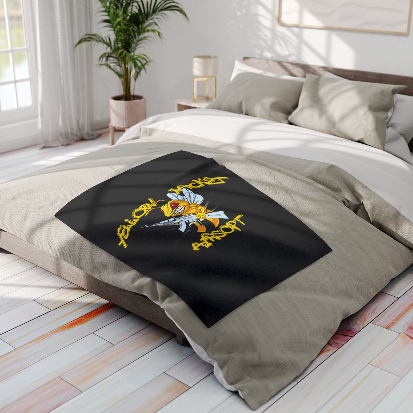 Yellow Jacket Airsoft (Arctic Fleece Blanket)