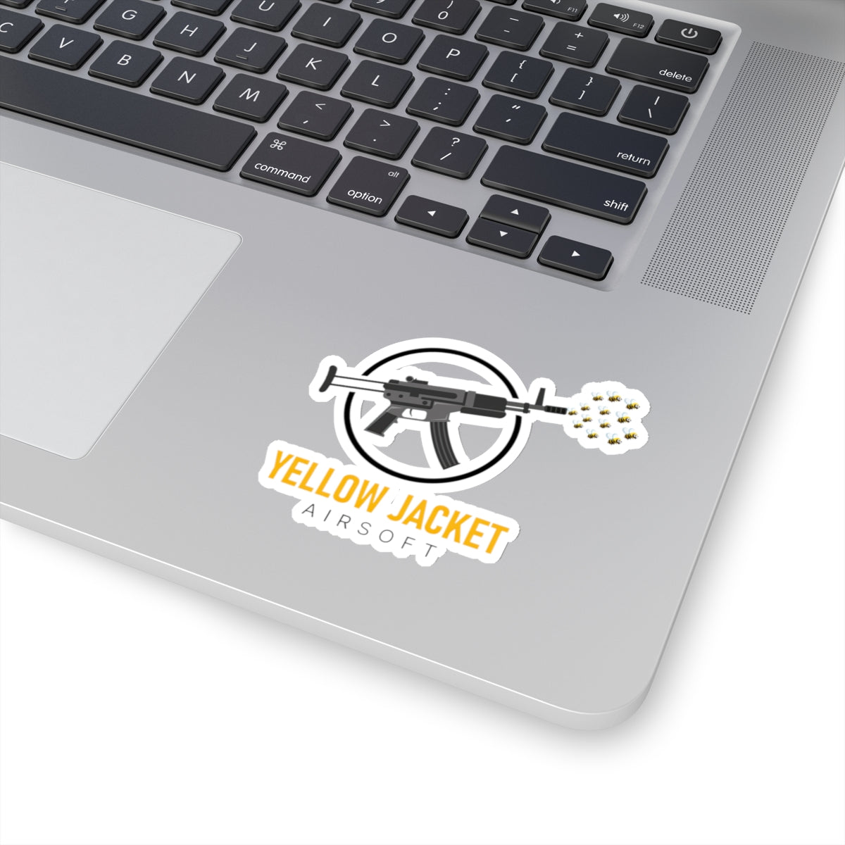 MP5 Yellow Jacket Airsoft (Kiss-Cut Stickers)