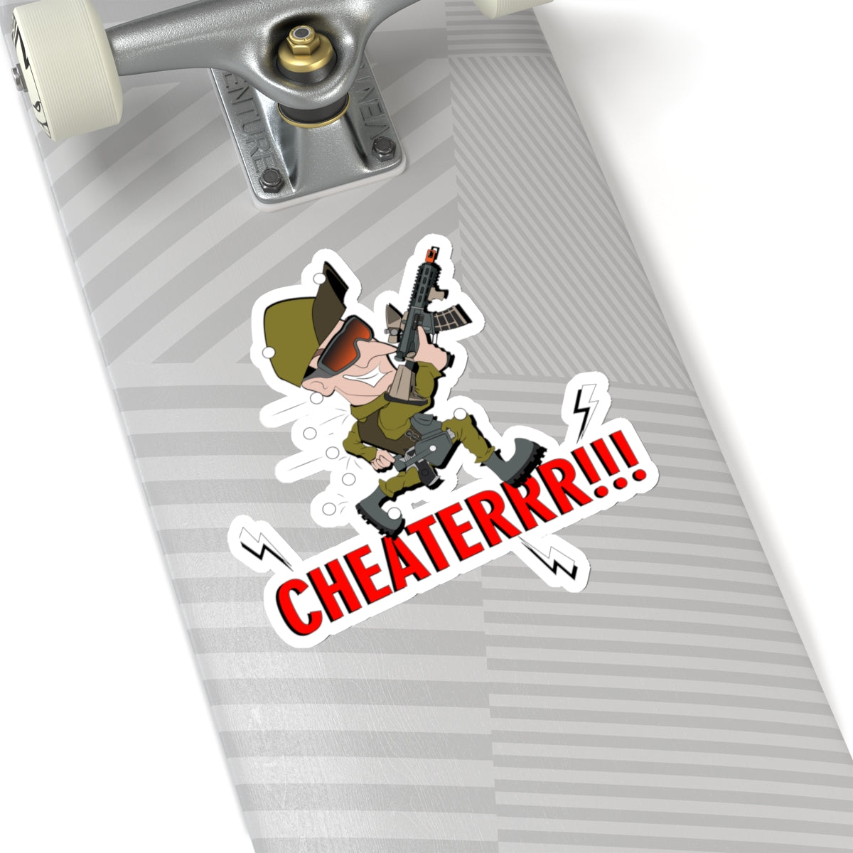 CHEATER!!! (Kiss-Cut Stickers)