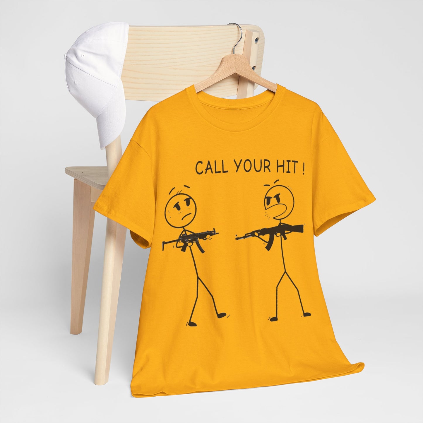 Stick Figure “Call Your Hit!” (T-shirt)