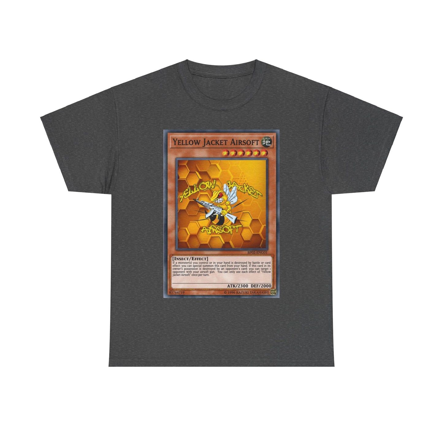 Yellow Jacket Airsoft Yu.Gi.Oh Card (T-shirt)