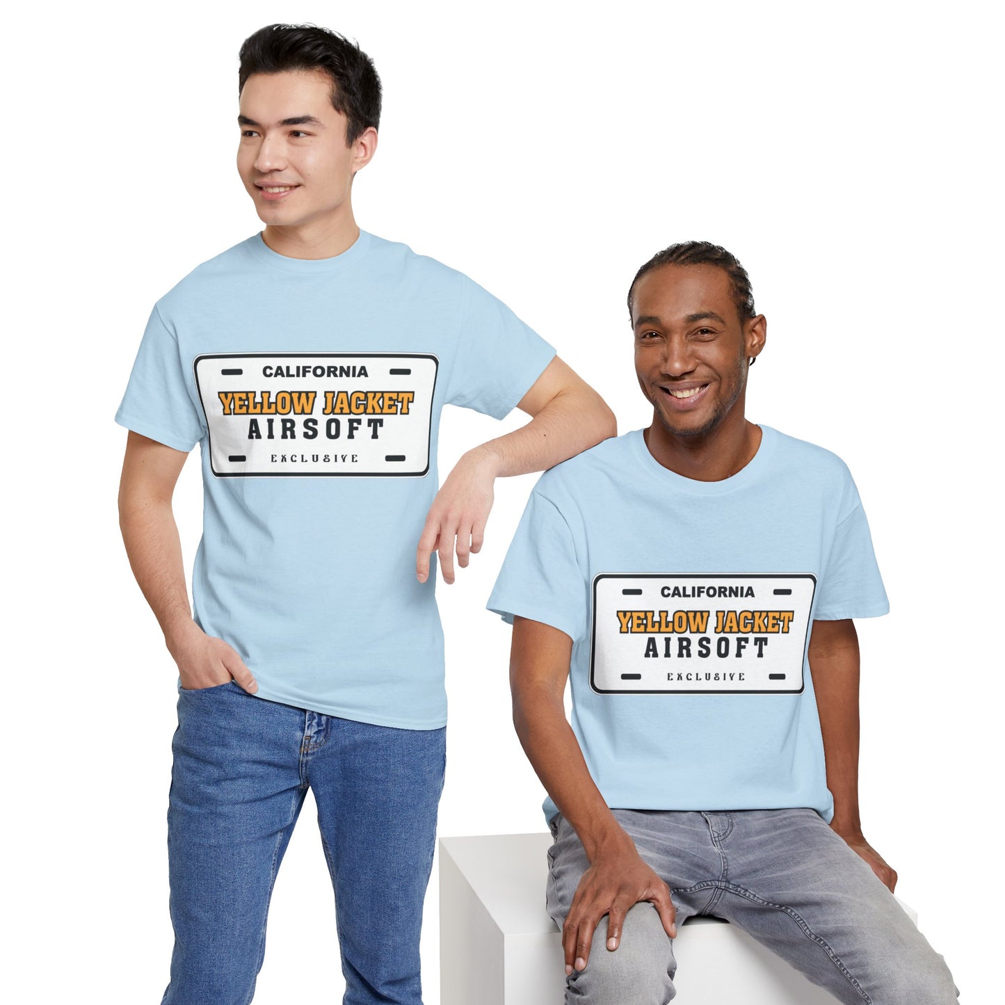 Yellow Jacket Airsoft License Plate (T-shirt)