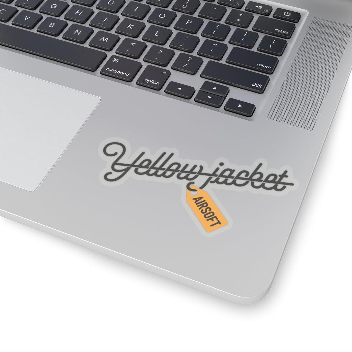 Yellow Jacket Airsoft Hang Tag (Kiss-Cut Stickers)