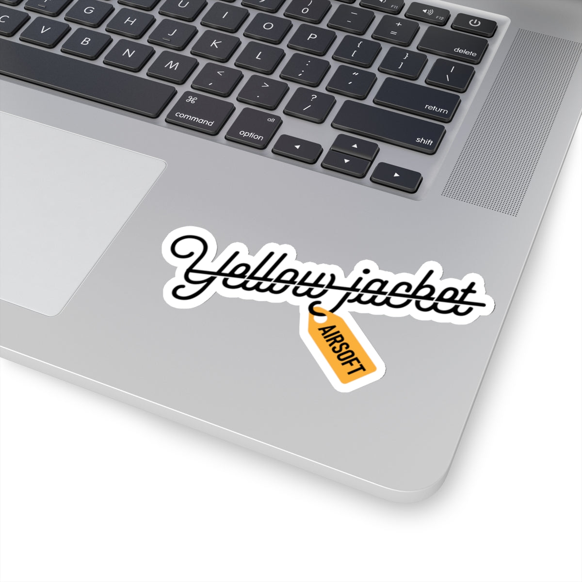 Yellow Jacket Airsoft Hang Tag (Kiss-Cut Stickers)