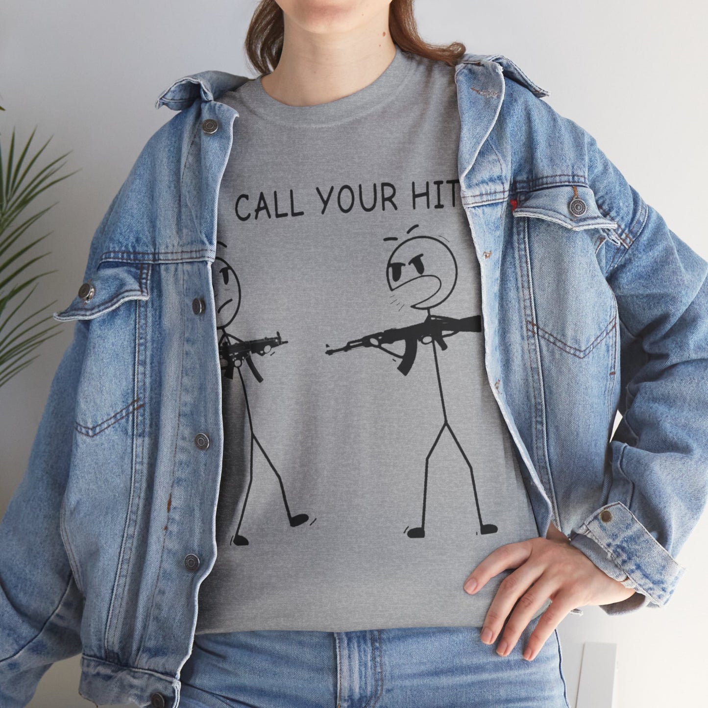 Stick Figure “Call Your Hit!” (T-shirt)