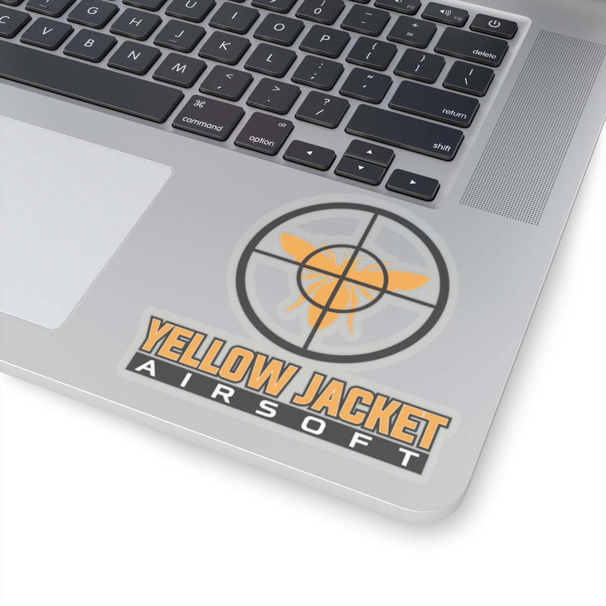 Yellow Jacket Airsoft Target (Kiss-Cut Stickers)