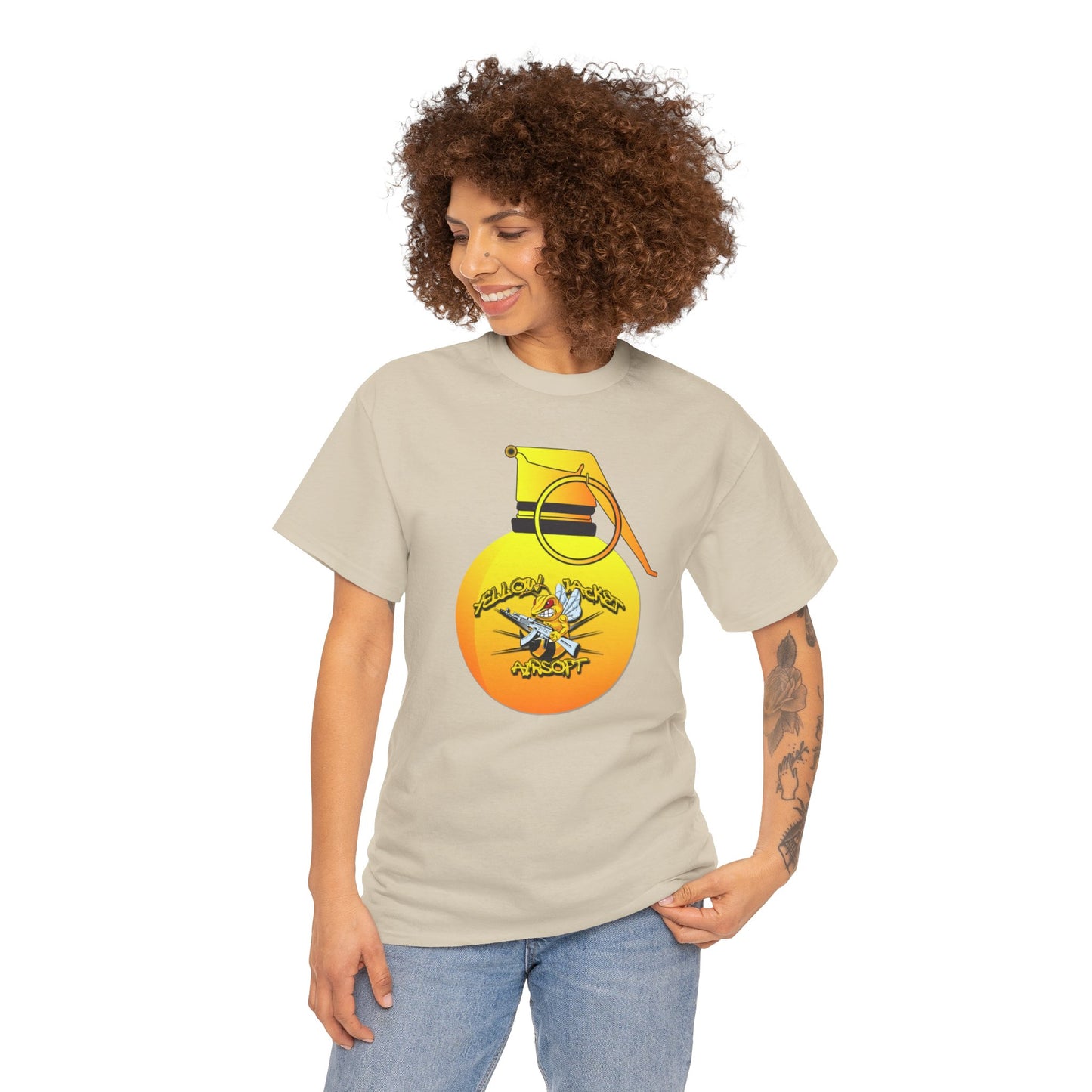 Yellow Jacket Airsoft Grenade (T-shirt)