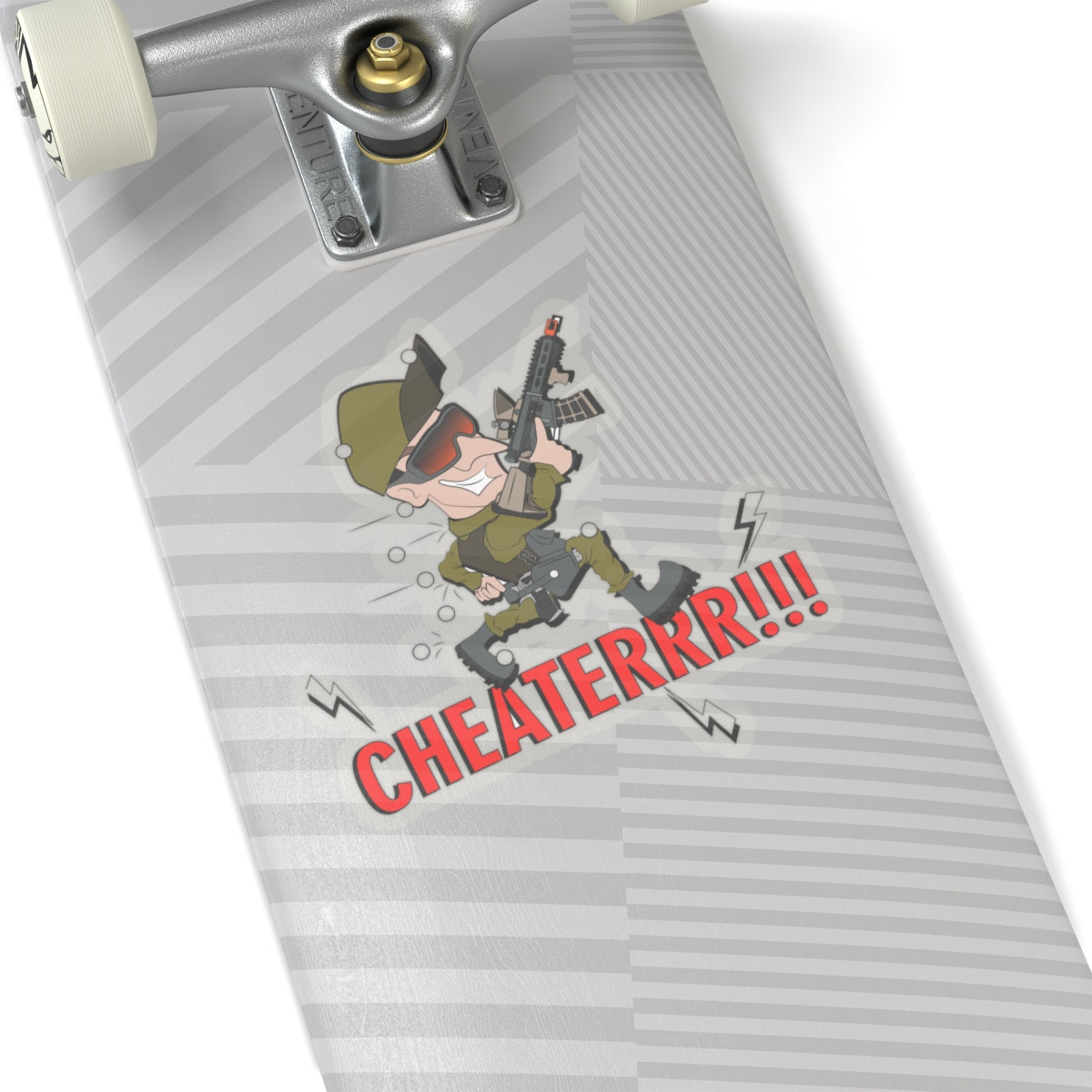 CHEATER!!! (Kiss-Cut Stickers)