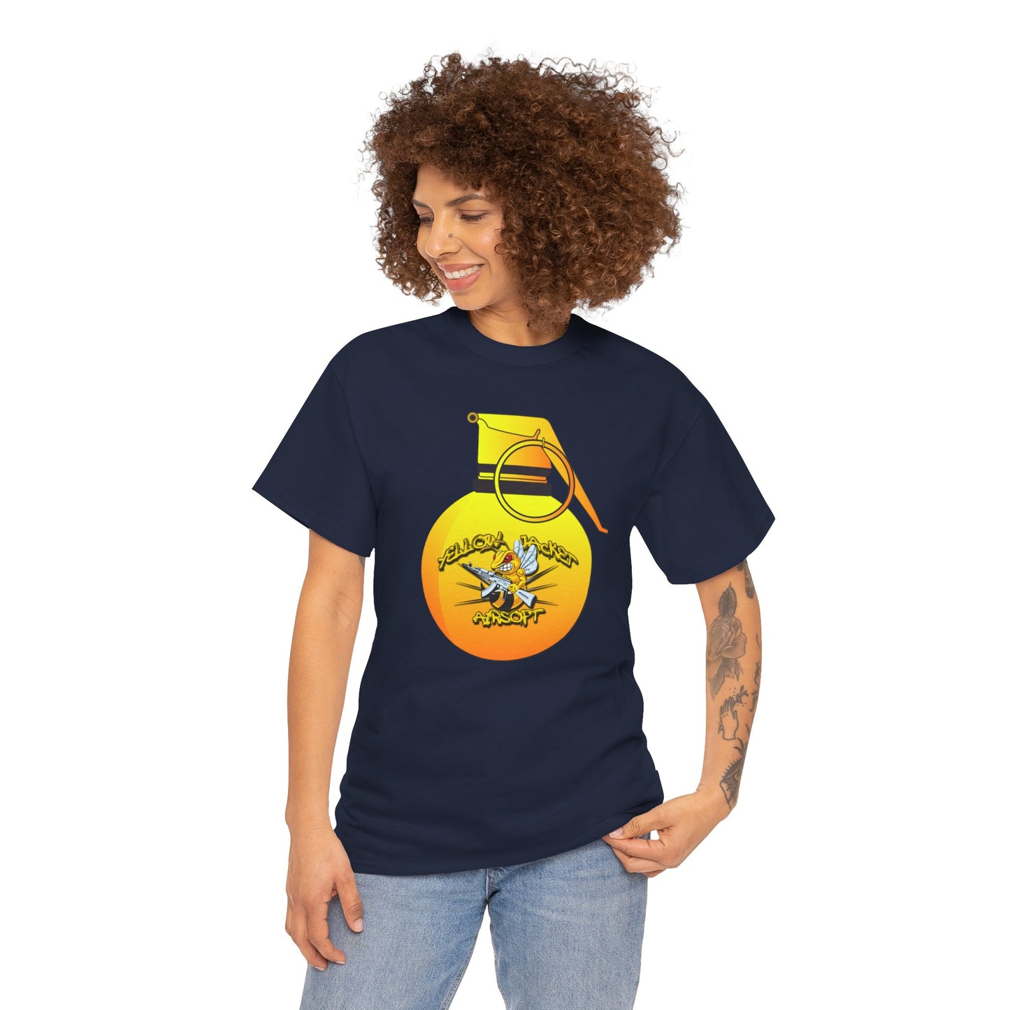 Yellow Jacket Airsoft Grenade (T-shirt)