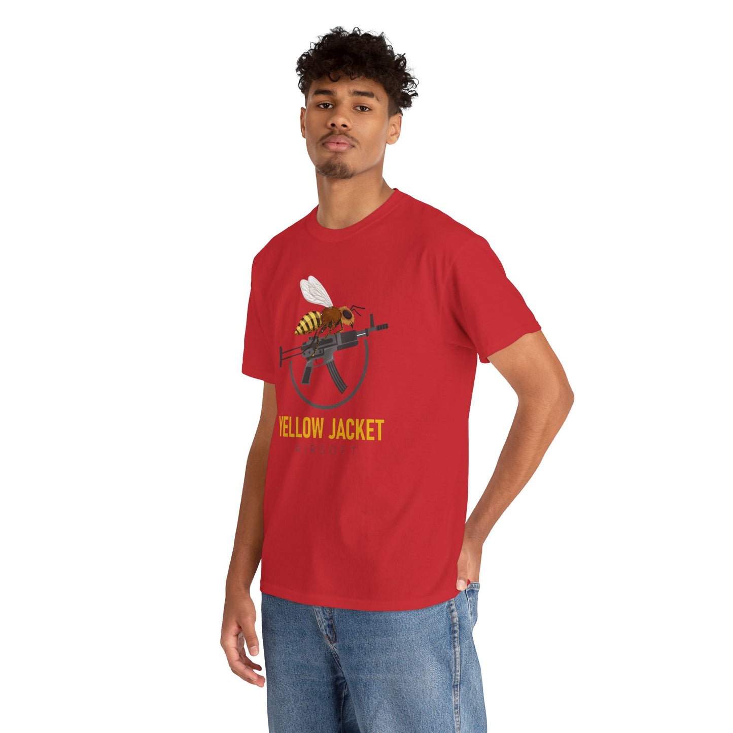 MP5 with a Yellow Jacket (T-shirt)
