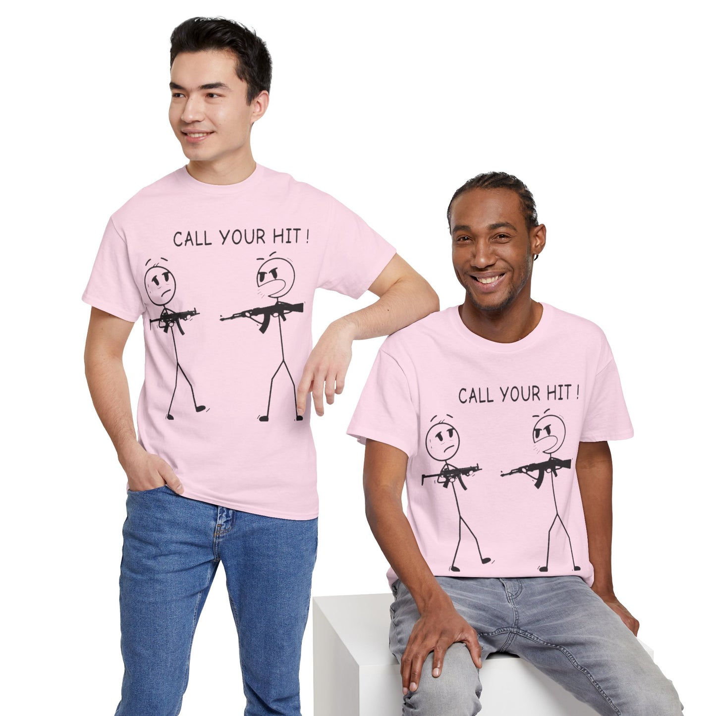 Stick Figure “Call Your Hit!” (T-shirt)