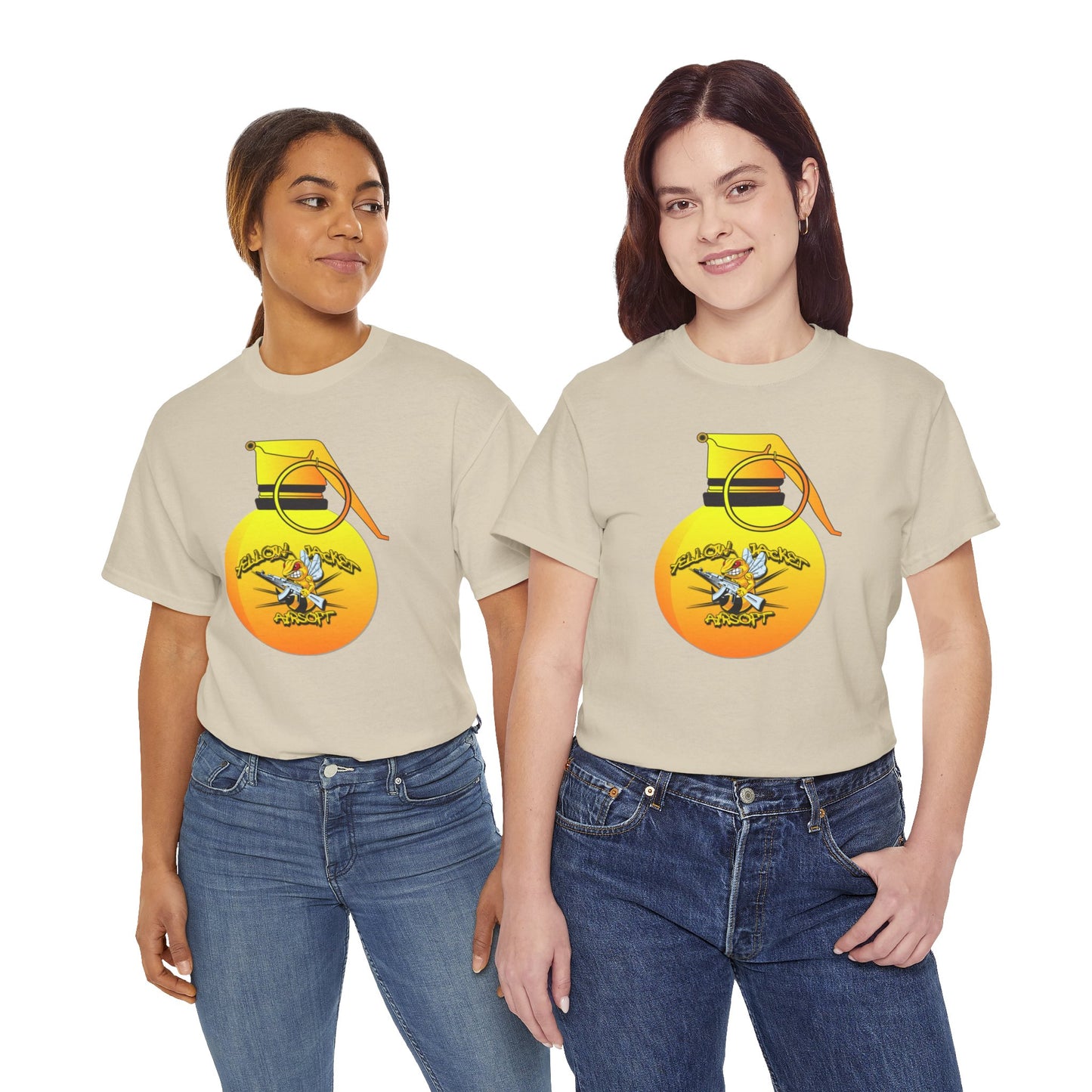 Yellow Jacket Airsoft Grenade (T-shirt)