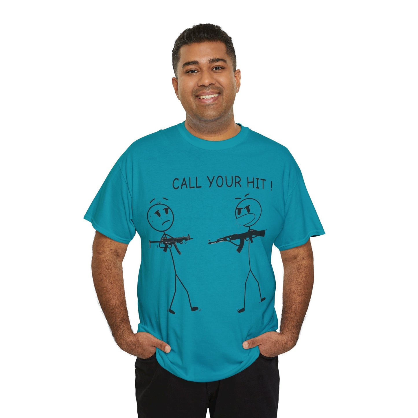 Stick Figure “Call Your Hit!” (T-shirt)