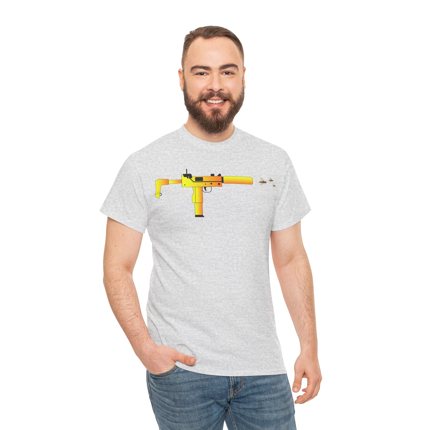 Mac 11 with Bee Bluntsm(T-shirt)