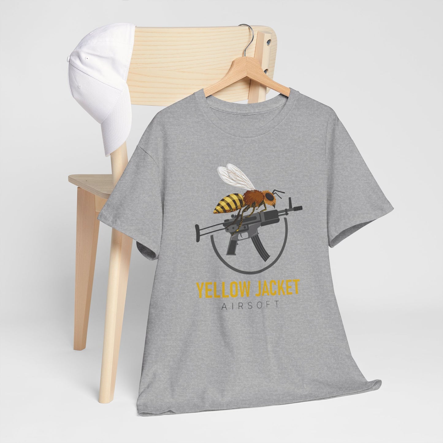 MP5 with a Yellow Jacket (T-shirt)