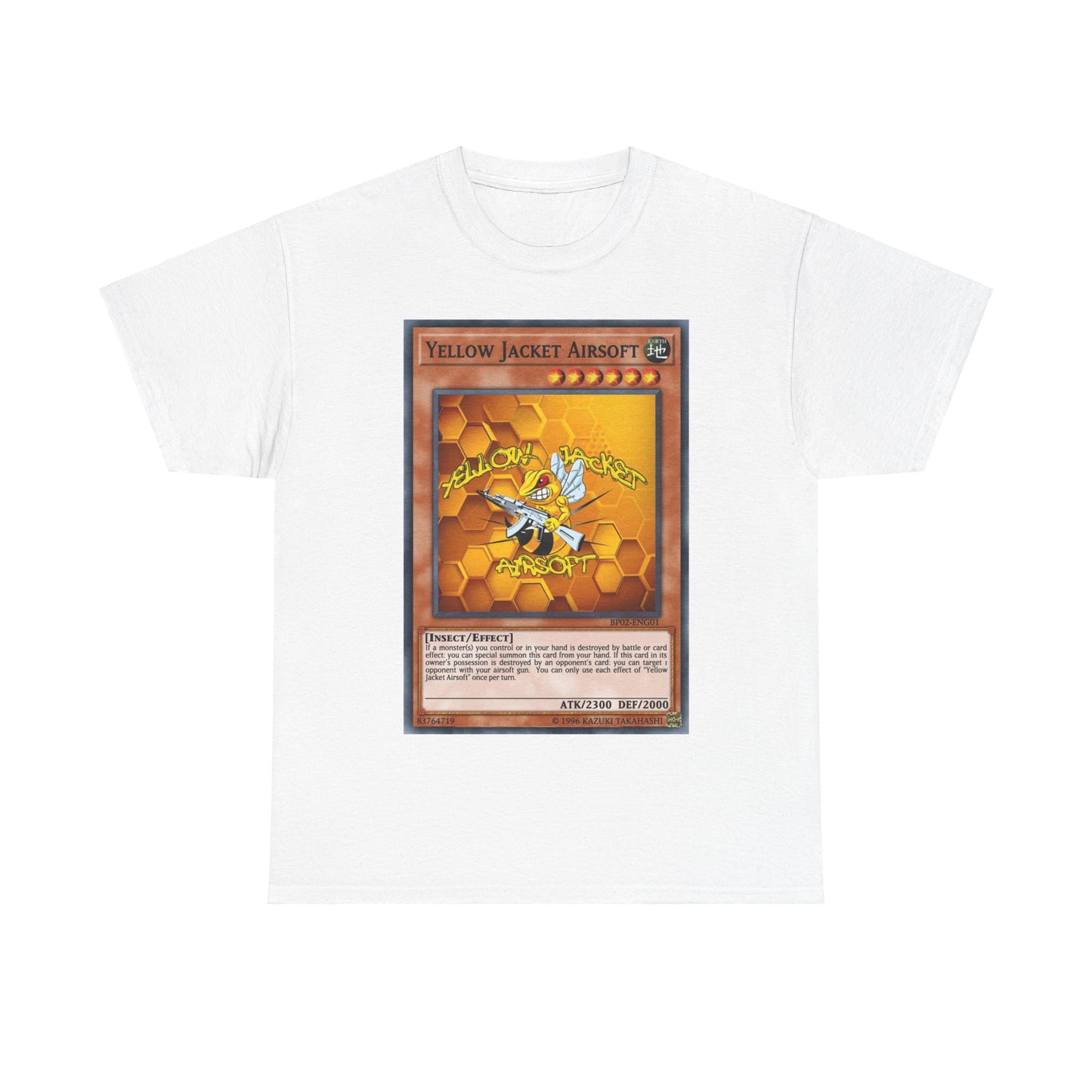 Yellow Jacket Airsoft Yu.Gi.Oh Card (T-shirt)