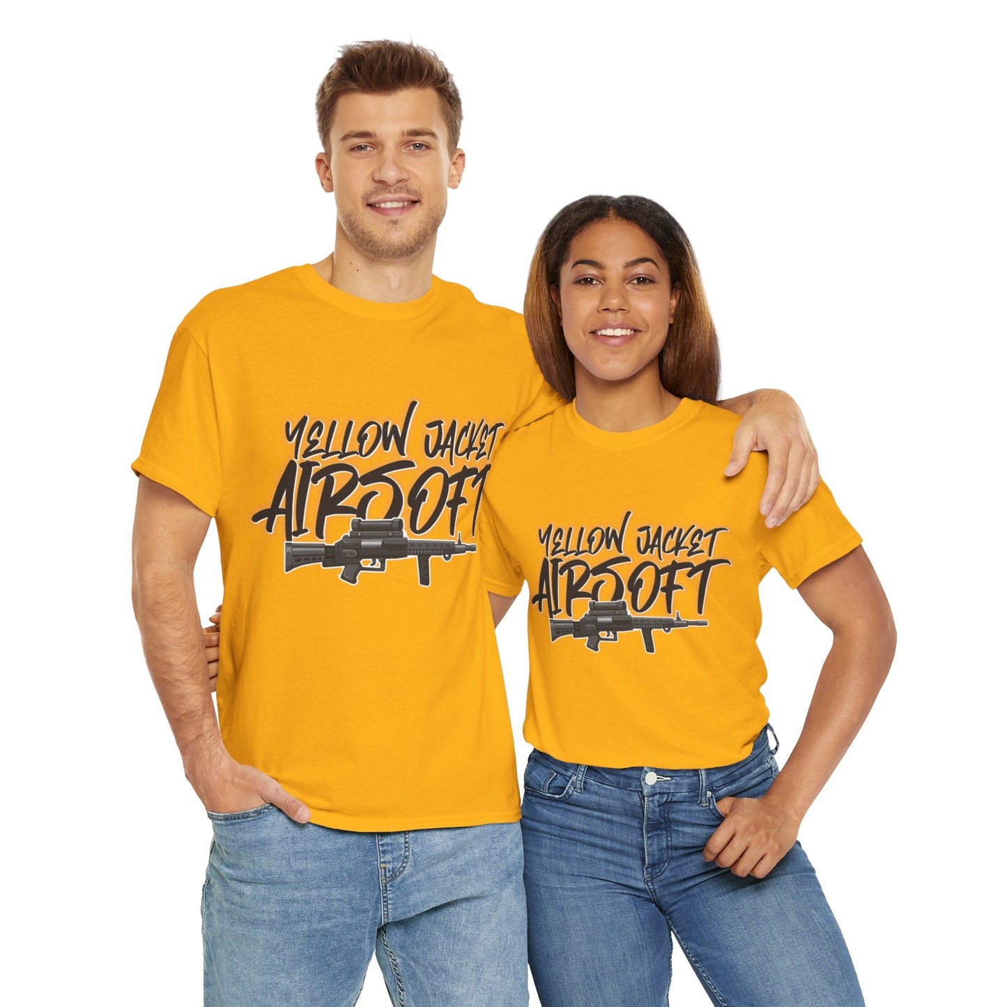 Yellow Jacket Airsoft Machine Gun (T-shirt)