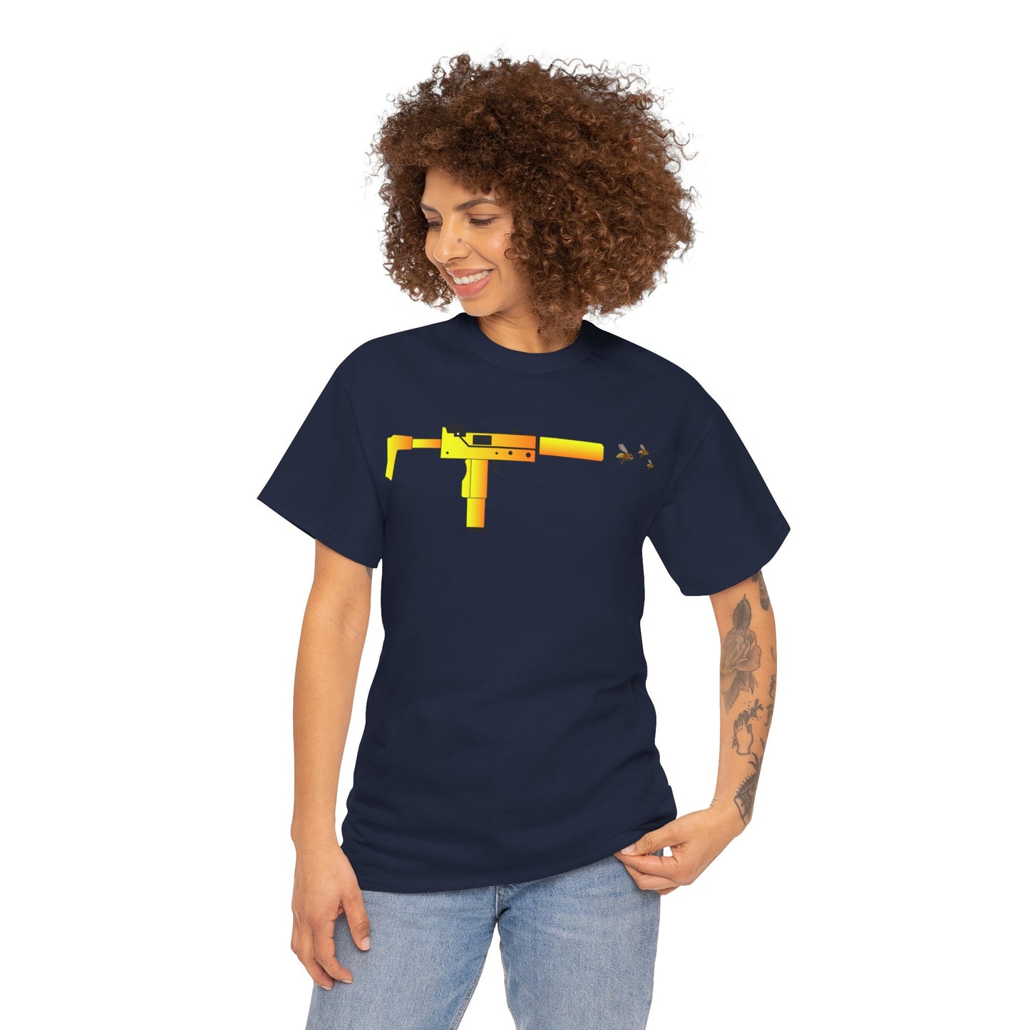 Mac 11 with Bee Bluntsm(T-shirt)