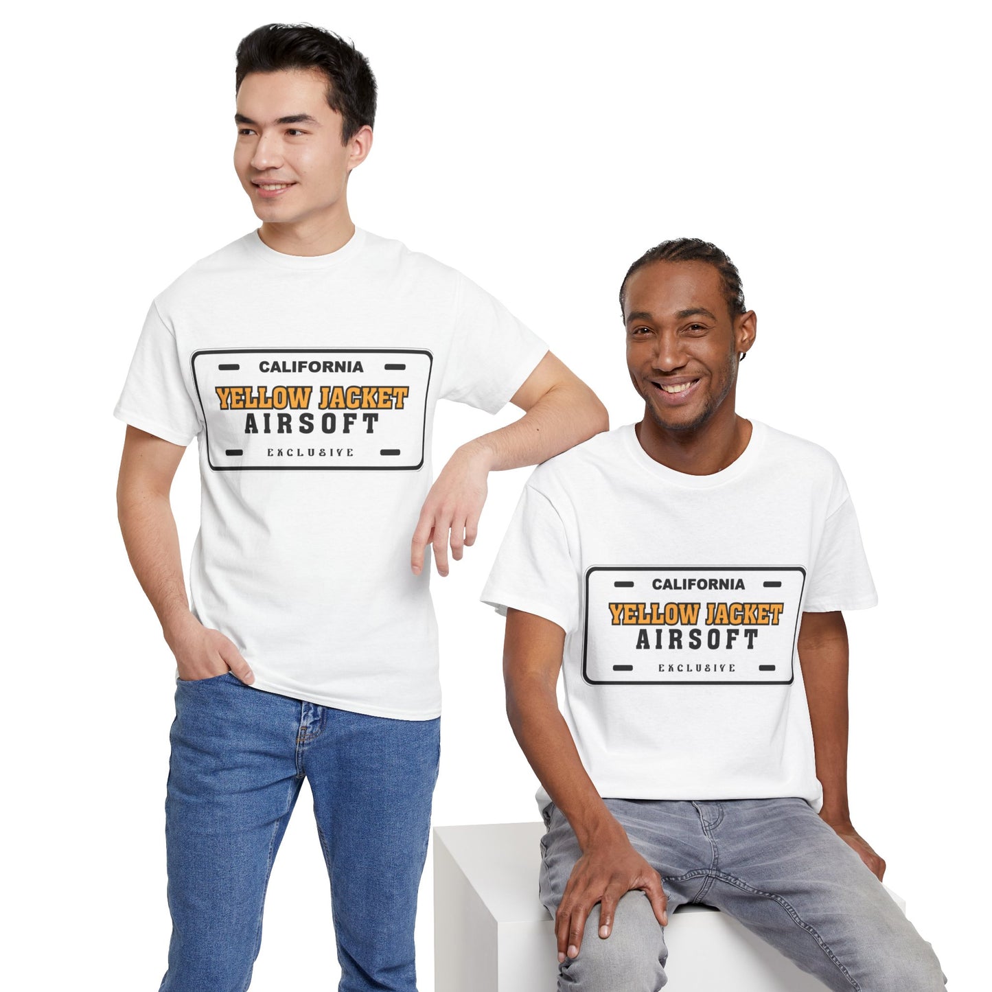 Yellow Jacket Airsoft License Plate (T-shirt)